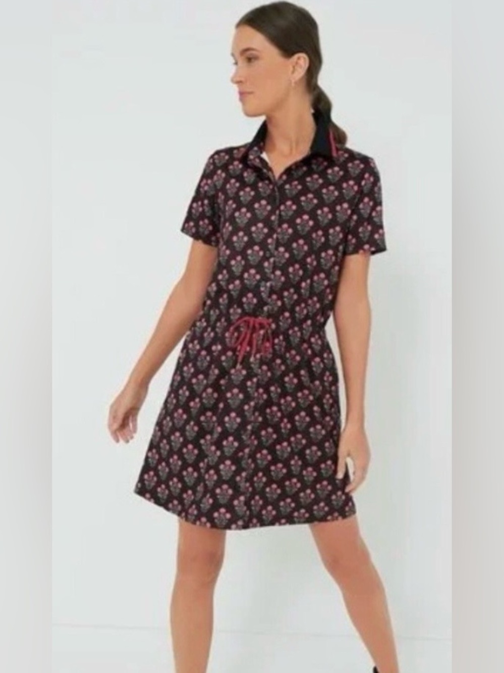 Tuckernuck Short-Sleeve Drawstring Dress